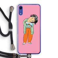 Visknuffel: Honor Play 8A Transparant Hoesje met koord