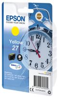 Epson Alarm clock Singlepack Yellow 27 DURABrite Ultra Ink - thumbnail