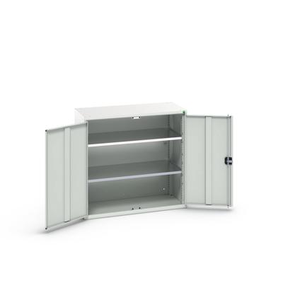 Bott Verso Systeemkast | 1050x550x1000mm | 2 Legborden | 2 Deuren | RAL 7035 - 16926259.16