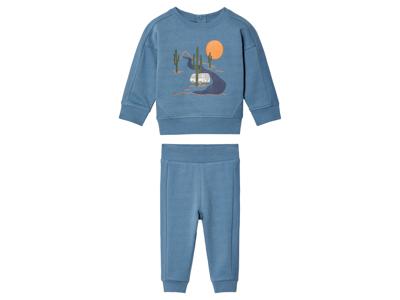 lupilu Baby joggingpak (50/56, Blauw)