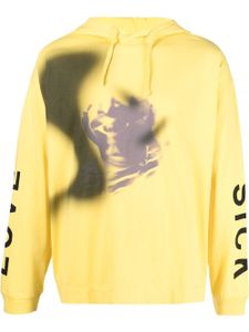 1017 ALYX 9SM hoodie à imprimé graphique - Jaune