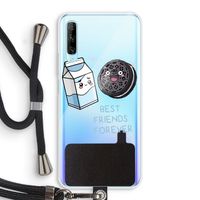 Best Friend Forever: Huawei P Smart Pro Transparant Hoesje met koord