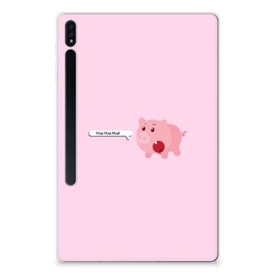 Samsung Galaxy Tab S7 Plus | S8 Plus Tablet Back Cover Pig Mud Samsung Galaxy Tab S7 Plus | S8 Plus Tablet Back Cover Pig Mud