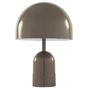 Tom Dixon Bell tafellamp LED oplaadbaar taupe