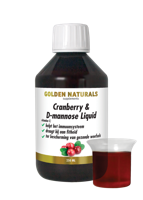 Golden Naturals Cranberry & D-Mannose liquid 250 Milliliter