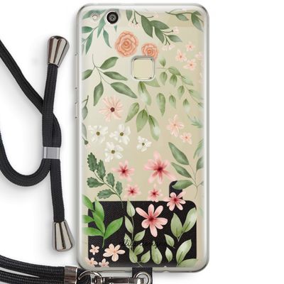 Botanical sweet flower heaven: Huawei Ascend P10 Lite Transparant Hoesje met koord