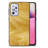 Samsung Galaxy A33 5G Houten Print Telefoonhoesje Licht Hout