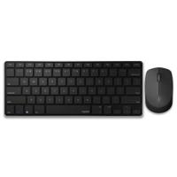 Rapoo 9000M Multimodus Draadloze Ultraslanke Desktop Combo Set QWERTY Zwart