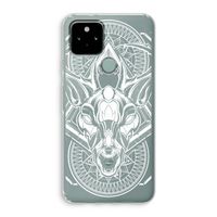 Oh Deer: Google Pixel 5 Transparant Hoesje