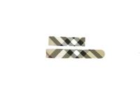 Horlogeband Burberry BU9403 Leder Multicolor 18mm
