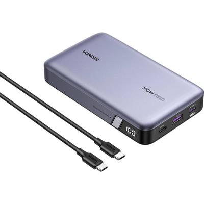 UGREEN 25188 Powerbank 20000 mAh Li-ion USB-C, USB Grijs