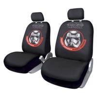 Set hoezen voor zittingen Star Wars Stormtrooper Universeel Voorkant Zwart 2 Stuks