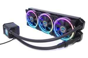 Alphacool Eisbaer Aurora 360 CPU Processor Alles-in-één vloeistofkoeler 12 cm Zwart 1 stuk(s)