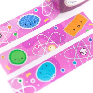 Wonton in a Million Periodic Table Microverse Washi Tape