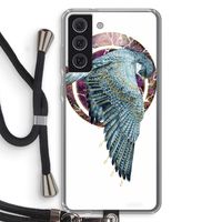 Golden Falcon: Samsung Galaxy S21 FE Transparant Hoesje met koord