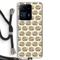 Slapende poes: Xiaomi Mi Mix 4 Transparant Hoesje met koord