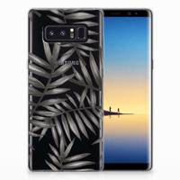 Samsung Galaxy Note 8 | TPU Case | Leaves Grey