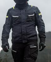 OXFORD jas "stormland" jacket stormland gray/sw/neon yellow gr. 3