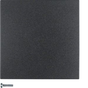 Berker Drukknop 1-voudig s/b zwart voor dimmers 85141185