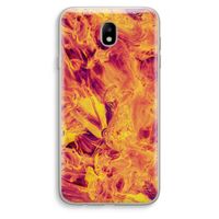 Eternal Fire: Samsung Galaxy J7 (2017) Transparant Hoesje