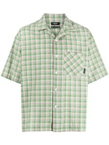 FIVE CM chemise en coton à carreaux - Vert