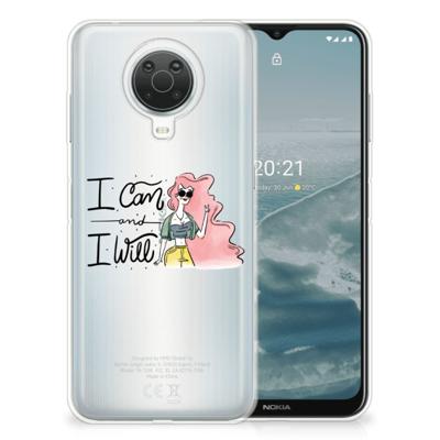 Nokia G20 | G10 Telefoonhoesje met Naam i Can Nokia G20 | G10 Telefoonhoesje met Naam i Can