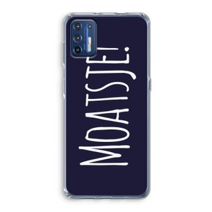 Moatsje!: Motorola Moto G9 Plus Transparant Hoesje