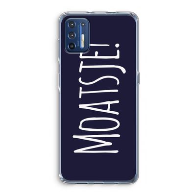 Moatsje!: Motorola Moto G9 Plus Transparant Hoesje