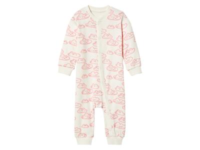 lupilu Baby slaapoverall (Wit, 50/56)