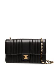 CHANEL Pre-Owned sac porté épaule Mademoiselle (1992) - Noir