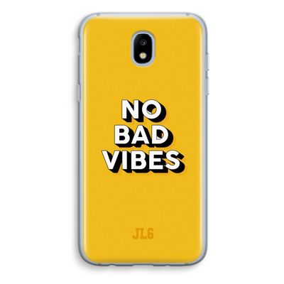 No Bad Vibes: Samsung Galaxy J5 (2017) Transparant Hoesje