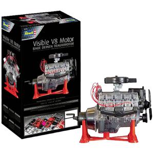 Revell Visible V-8 Engine Motor 00460 Bouwpakket Vanaf 10 jaar