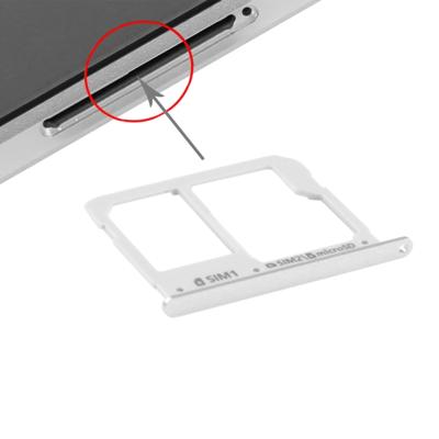 SIM-kaarthouder en Micro SD Card lade voor A3(2016) / A3100 & A5(2016) / A5100 & A7(2016) / A7100(Silver)