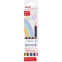 Fineliner edding 1200 f 4st glitter pastel ass | 10 stuks
