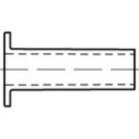 TOOLCRAFT TO-5454312 Massieve holle klinknagel 6 mm 100 stuk(s) - thumbnail