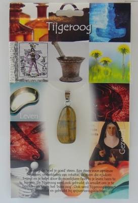 Steengoed Hanger gezondheidssteen tijgeroog 1 Stuks