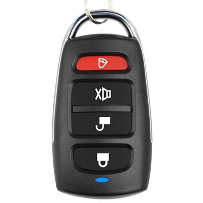 433 MHz draadloze kopie afstandsbediening metalen vier-knops garage deur Copy code externe contro