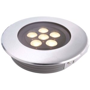 Deko Light Flat I WW 100114 Vloerinbouwlamp LED vast ingebouwd LED G (A - G) 12.20 W Zilver