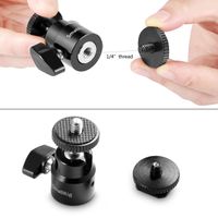 SmallRig 2059 1/4" Camera Hot shoe Mount with Additional 1/4" Screw (2pcs Pack) - thumbnail