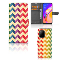 OPPO Reno5 Z | A94 5G Telefoon Hoesje Zigzag Multi Color - thumbnail