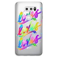 Loves: LG V30 Transparant Hoesje