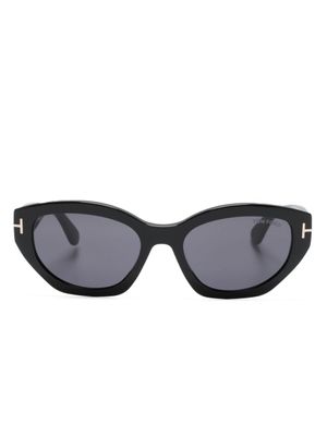 TOM FORD Eyewear lunettes de soleil Penny à monture papillon - Noir