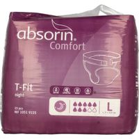 Absorin Comfort t-fit night maat L (15 st)