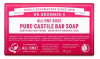 Dr Bronners Barsoap rose 140 Gram