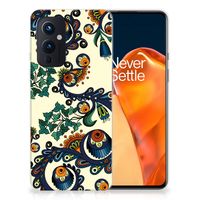 Siliconen Hoesje OnePlus 9 Barok Flower