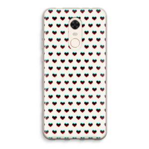 Hartjes: Xiaomi Redmi 5 Transparant Hoesje