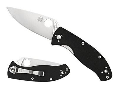 Spyderco Tenacious Zwart Mes Vastmes Zwart Spyderco Tenacious Zwart Mes Vastmes Zwart