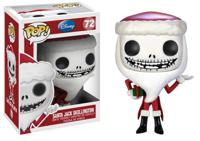 Nightmare Before Christmas POP! Vinyl Figure Santa Jack Skellington 10cm