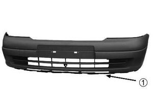 VOORBUMPER ZWART Diesel 3742572