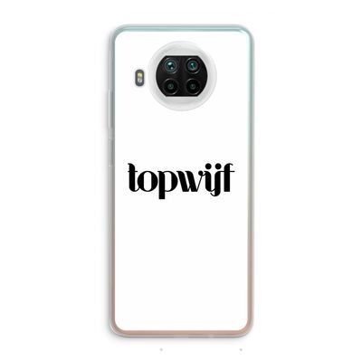 Topwijf Wit: Xiaomi Mi 10T Lite 5G Transparant Hoesje